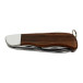 Outdoor folding pocket knife HIKER 6-piece with saw, screwdriver and bottle opener and can opener -