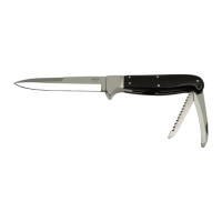 Hunting knife JELEN 3-piece with saw and pick – handle scale buffalo horn 370-XR-3 Hunting knife JELEN 3-piece with saw and pick – handle scale buffalo horn 370-XR-3