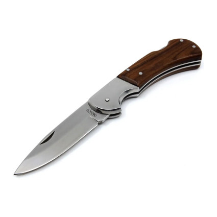 Hunting folding knife HABLOCK – handle scale rosewood 220-XD-1 Hunting folding knife HABLOCK – handle scale rosewood 220-XD-1