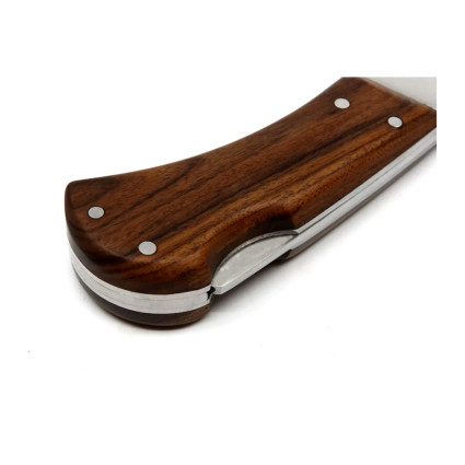 Hunting folding knife HABLOCK – handle scale rosewood 220-XD-1 Hunting folding knife HABLOCK – handle scale rosewood 220-XD-1