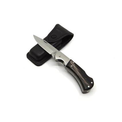 Hunting folding knife HABLOCK – buffalo horn handle scale 220-XR-1 Hunting folding knife HABLOCK – buffalo horn handle scale 220-XR-1