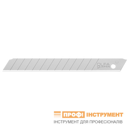Лезвие OLFA AB-10 80х9х0,38 мм 13 сегментов 10 шт (100512)