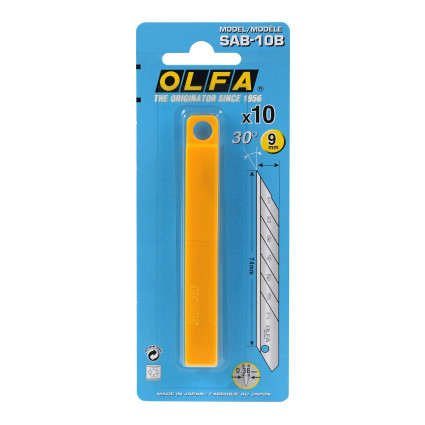Лезвие OLFA SAB-10B с углом наклона 30° для точной резки (351563)