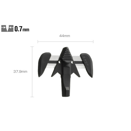 Лезвие OLFA SKB-16/10; 37,9x44x0,7 мм (692511)
