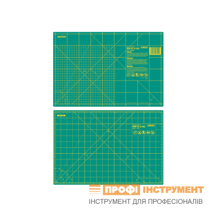 Килимок OLFA RM-IC-C-RC непрорізаємий, самовідновлюючий; 450х300х1,5 мм (960351)