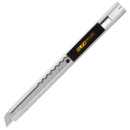 OLFA 9 mm Slide-Lock Stainless Steel Knife (SVR-1)