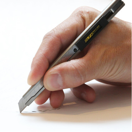 OLFA 9 mm Slide-Lock Stainless Steel Knife (SVR-1)