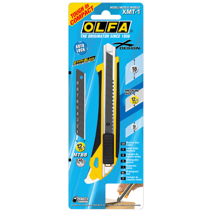 Нож OLFA XMT-1 X-design 12,5 мм серии ComfortGrip (XMT-1)