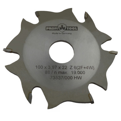 Диск пильный PROFITOOL - 100х3,97х3,0х22 мм Z=2+4, F+W (2110001)