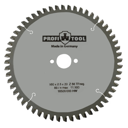 Диск пильный PROFITOOL - 160х2,5х1,8х20 мм Z=54, TFneg (2116016)