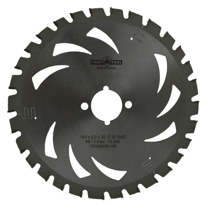 Диск пильный PROFITOOL - 184х2,0х1,4х30 мм Z=30, S-WZ (Super-ATB) (2118402)