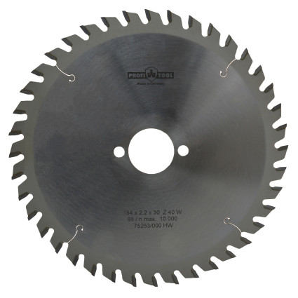 Диск пильный PROFITOOL - 184х2,2х1,4х30 мм Z=40, W (ATB) (2118405)