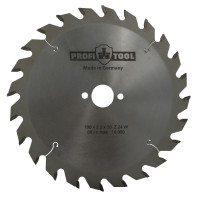 PROFITOOL Circular Saw Blade - 190x2.2x1.4x30 mm Z=24, W (ATB) (2119003)