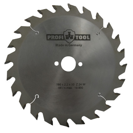 Диск пильный PROFITOOL - 190х2,2х1,4х30 мм Z=24, W (ATB) (2119003)