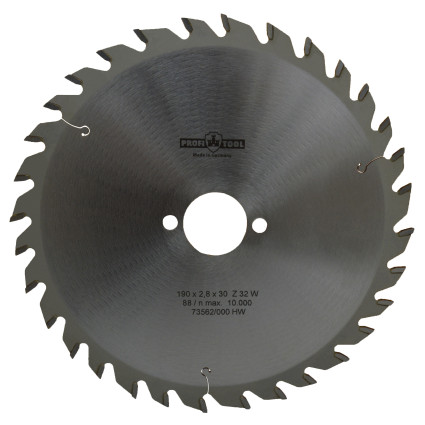 PROFITOOL Circular Saw Blade - 190x2.8x1.8x30 mm Z=32, W (ATB) (2119007)