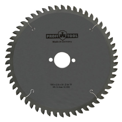 PROFITOOL Circular Saw Blade - 190x2.8x2.2x30 mm Z=54, TF (TCG) (2119013)