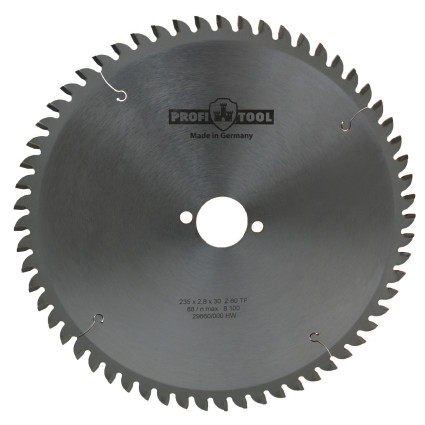 Диск пильный PROFITOOL - 235х2,8х2,2х30 мм Z=60, TF (TCG) (2123502)
