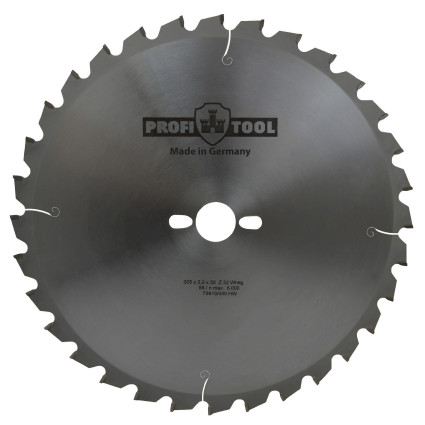 PROFITOOL Circular Saw Blade - 305x3.2x2.2x30 mm Z=32, Wneg (ATBneg) (2130501)