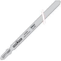 Blade for jigsaws for sandwich materials PROFITOOL 180/200x8x1.27 mm (22T718BF)