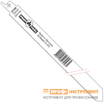 Полотно для сабельных пил PROFITOOL 210/230x19x0,9 мм (23S1122BF)