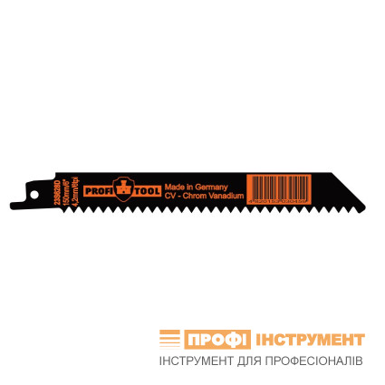 Полотно для сабельних пил PROFITOOL 130/150x19x1.2 мм. 18 зуб/дюйм (арт. 23T628D)