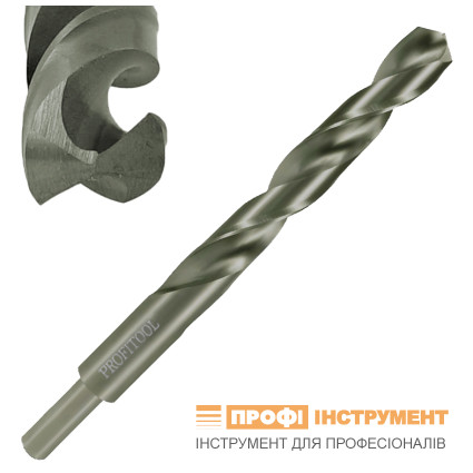 Metal drill PROFITOOL 14x108x160 mm HSS-G, M16, DIN 338 RN (40216) (1 pc.)
