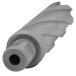 Annular cutter PROFITOOL 24x100 mm carbide teeth Sandvik H10F, WELDON shank 19 mm (4124100TCT)