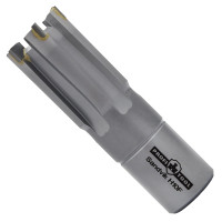 PROFITOOL Rail Annular Cutter 28×30 mm, Sandvik H10F Carbide-Tipped Teeth, 19 mm Weldon Shank (412830TCTR)
