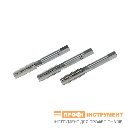 Метчик PROFIOOL ручной М4х0,7; M2 HSS; DIN 352; ISO2/6H; 14х45 мм (3 шт.) (45015)