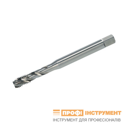 Метчик PROFITOOL машинный М6х1,0; M35 HSS-E; DIN 371; форма C/35°RSP; 19х80 мм; резьба DIN 13; ISO2/6H (45110)