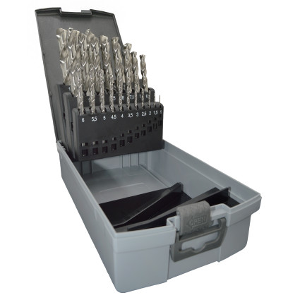 Набор сверл по металлу 1-13 мм HSS-G DIN 338 RN PROFITOOL 25 шт. (48002)