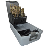 Набор сверл по металлу 1-13 мм HSSE-Co STEP-TEC DIN 338 RN PROFITOOL 25 шт. (48022)