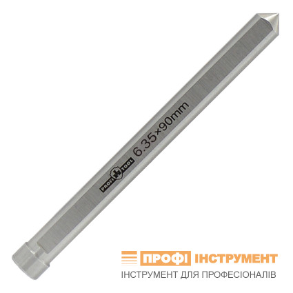 Штифт центрирующий PROFITOOL 6,35x90 для кольцевых фрез диаметром 12–14 мм TCT (490000TCT) Штифт центрирующий PROFITOOL 6,35x90 для кольцевых фрез диаметром 12–14 мм TCT (490000TCT)