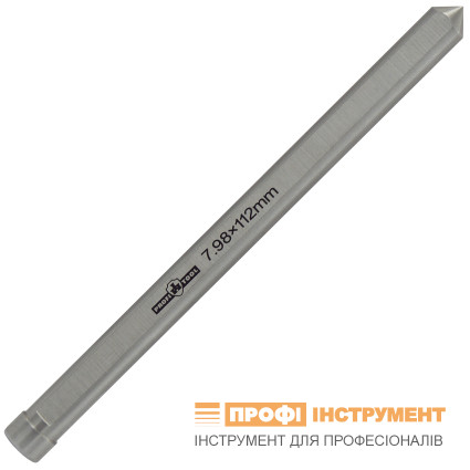 Штифт центрирующий PROFITOOL 7,98x112 для кольцевых фрез диаметром 18–100 мм TCT (490002TCT)