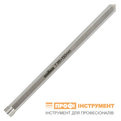 Штифт центрирующий PROFITOOL 7,98x130 для кольцевых фрез диаметром 18–100 мм TCT (490003TCT)