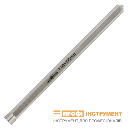 Штифт центрирующий PROFITOOL 7,98x130 для кольцевых фрез диаметром 18–100 мм TCT (490003TCT)