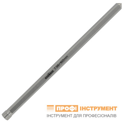 Штифт центрирующий PROFITOOL 7,98x160 для кольцевых фрез диаметром 18–100 мм TCT (490004TCT)