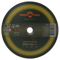 Круг відрізний по металу PROFITOOL INOX INDUSTRIAL 230х1,9х22,2 мм (71019)