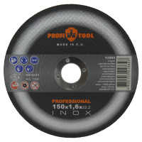 Круг відрізний PROFITOOL INOX PROFESSIONAL 150х1,6х22,2 мм (71020)