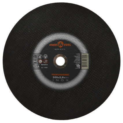 Круг відрізний PROFITOOL INOX PROFESSIONAL 350х2,8х25,4 мм (71021)