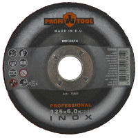 PROFITOOL INOX PROFESSIONAL metal grinding wheel 125x6.0x22.2 mm (75001)