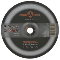 Круг зачистной по металлу PROFITOOL INOX PROFESSIONAL 230х6,0х22,2 мм (75002)