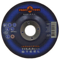 Круг зачистной по металлу PROFITOOL INDUSTRIAL 115х6,0х22,2 мм (76002)