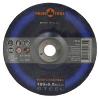 Круг зачистной по металлу PROFITOOL PROFESSIONAL 180х6,0х22,2 мм (76007)