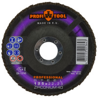 PROFITOOL PROFESSIONAL 125x22,23 mm, ZIRCONIUM 40 (76011)