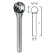 Борфреза сферическая PROFITOOL - 8х6х52x6 мм (D08086-3INOX)