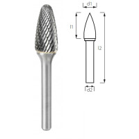 Борфреза сфероконическая (грибовидная) PROFITOOL - 20х32х77x6 мм (F20326-6)