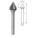 Борфреза конусная 60° PROFITOOL - 16х14,5х63х6 мм (J15126-6)