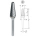 Борфреза коническая скругленная PROFITOOL - 10х20х65x6 мм (L10206-3INOX)