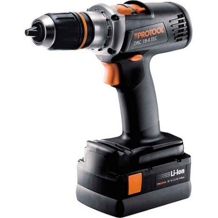 Купити Акумуляторний Дриль шуруповерт ударний Protool DRC 12-4 TEC Lі 636474
